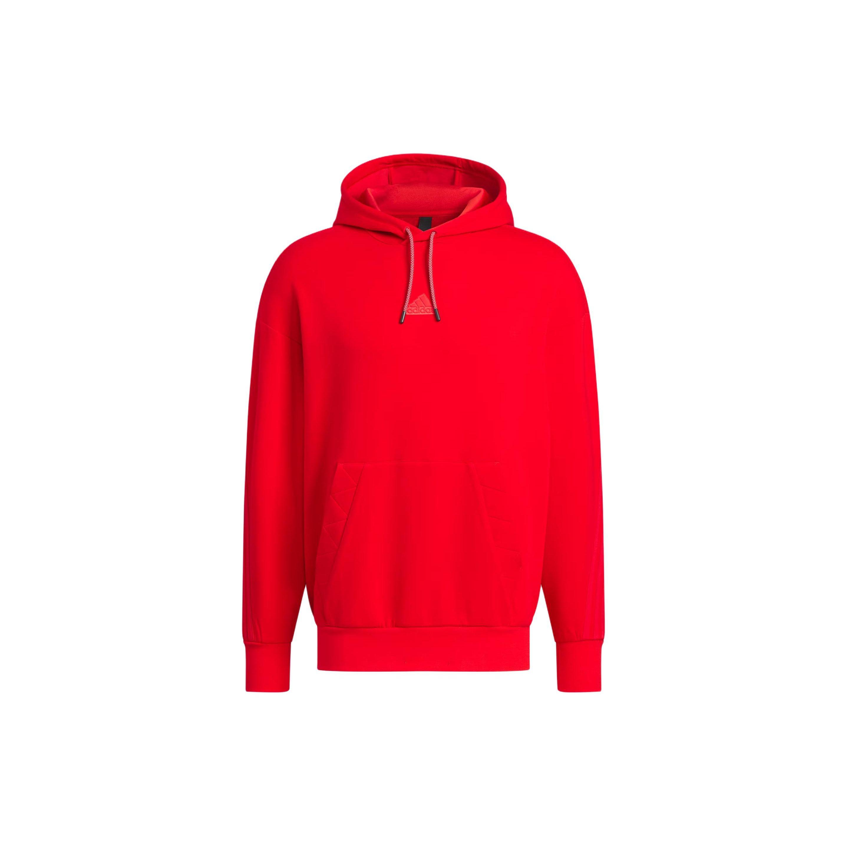 adidas Men s Future Icons Hoodie Red IM9036 L