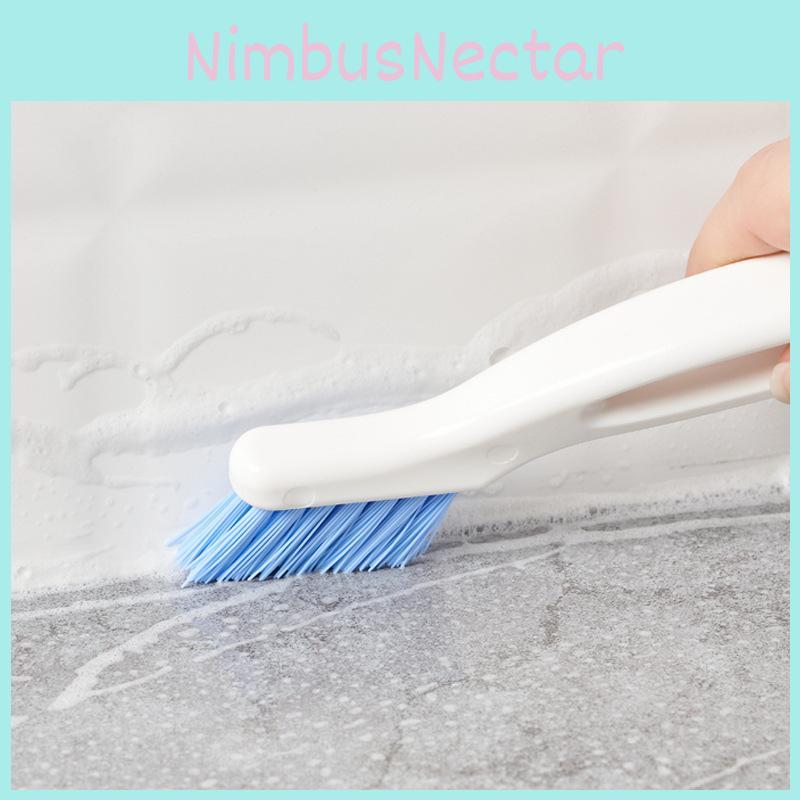 Bathroom Grout Tile Brush With Dual Head For Efficient Cleaning Home Maintenance
