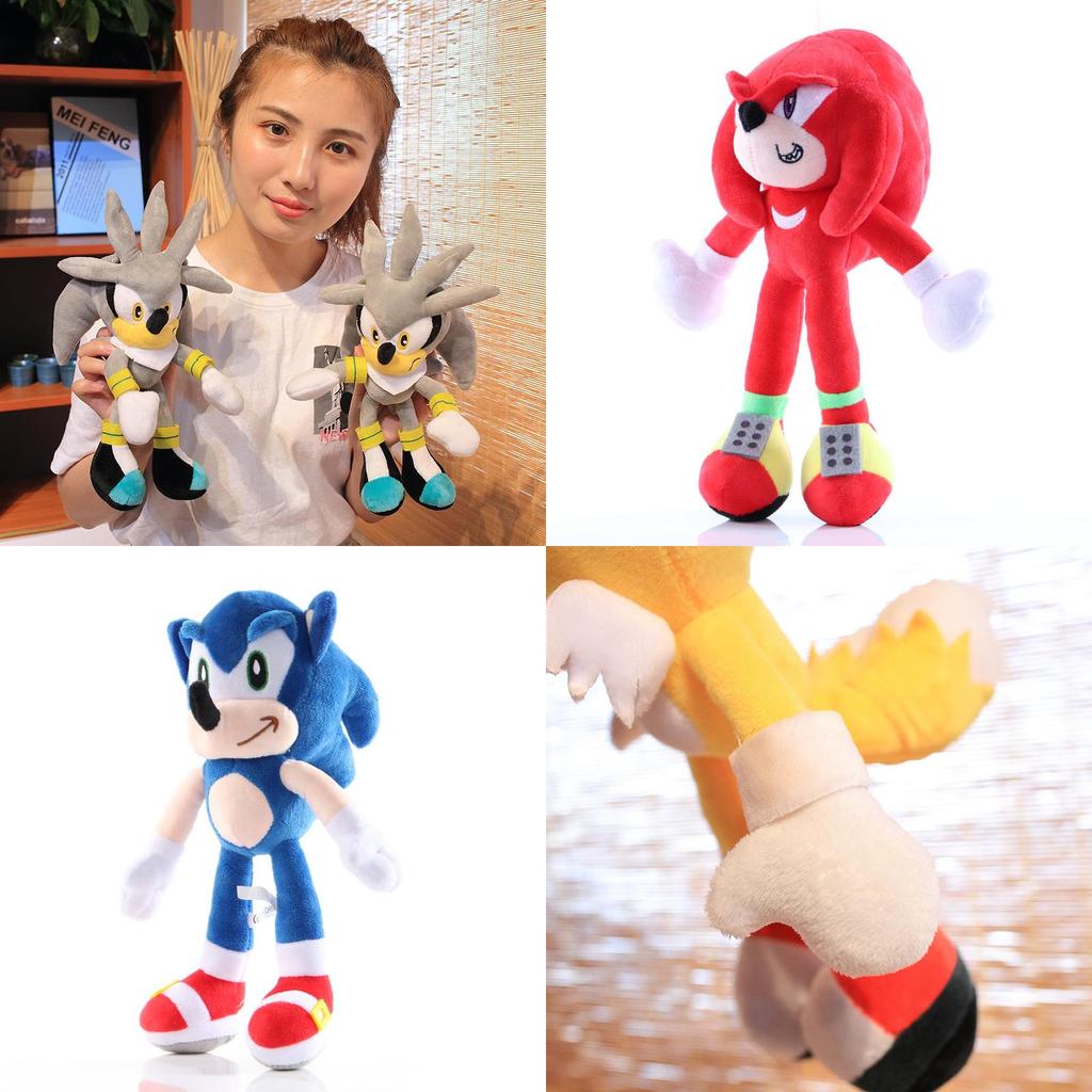 Entzückendes 28cm Sonic The Hedgehog Shadow Amy Rose Knuckle Tail Plüschtier für alle Altersgruppen