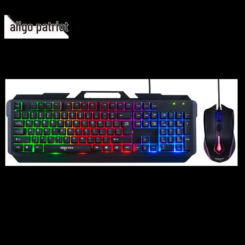 

Aigo WQ927B Wired Gaming Keyboard and Mouse Combo