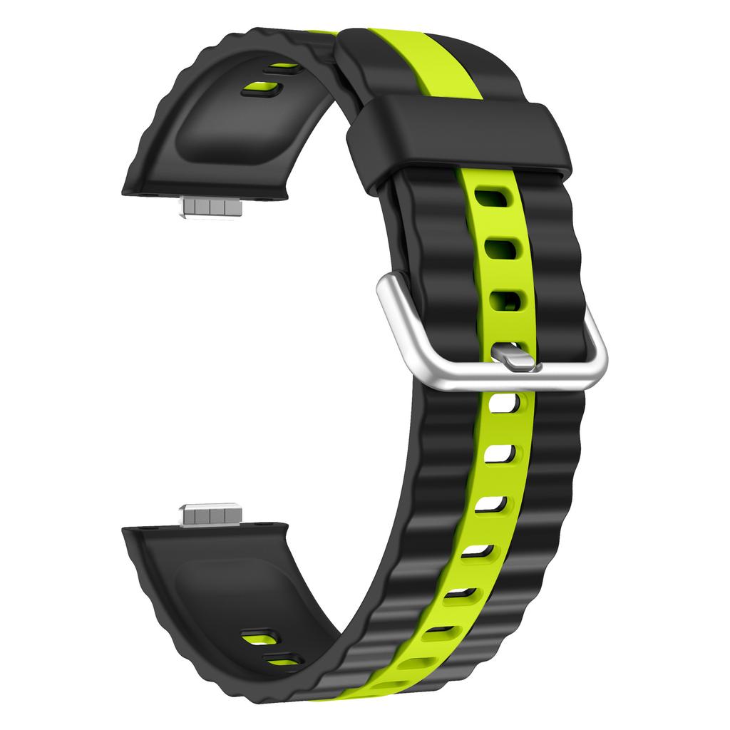 Sportovní silikonový řemínek pro Huawei Watch Fit 4 Pro Dvoubarevný pásek Prodyšný náramek Correa Pro Huawei Fit3 Fit4 Pro Příslušenství