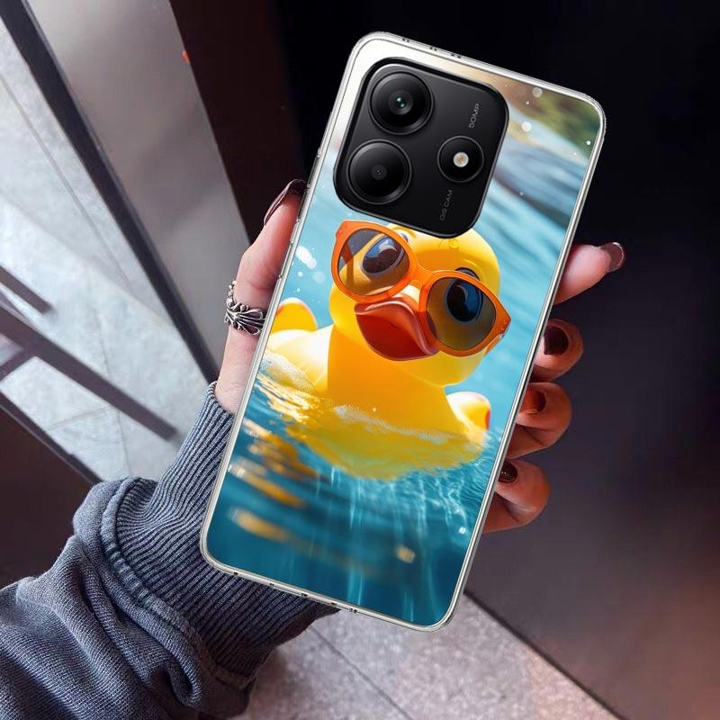 

Rubber Ducks Swimming Pool Phone Case For Xiaomi Redmi Note 10 11 12 13 14 15 Pro Plus 11S 12S 14S 11T 11E 10S Soft TPU Back Cov Redmi Note 11S 4G