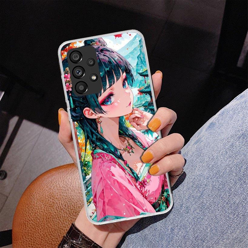 A-Apothecary D-Diaries Maomao Phone Case For Samsung Galaxy A52 A32 A22 A12 A51 A31 A50S A30S A20S A10S Note 20 Ultra 10 Plus S1