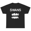 New 2026 Swans American Laboratory Rock Band 3D Printed Neutral Tshirt Shirt Retro Street Harajuku Top Mens Clothing