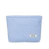 Portable Zipper Makeup Bag Large Capacity Solid Color Cosmetic Bag Clutches Bag Travel