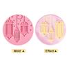 Eid Mubarak Cookies Cutter Moon Star Temple Embossed Biscuit Mold Fondant Stamp Ramadan Muslim Party DIY Cake Decoration Tool