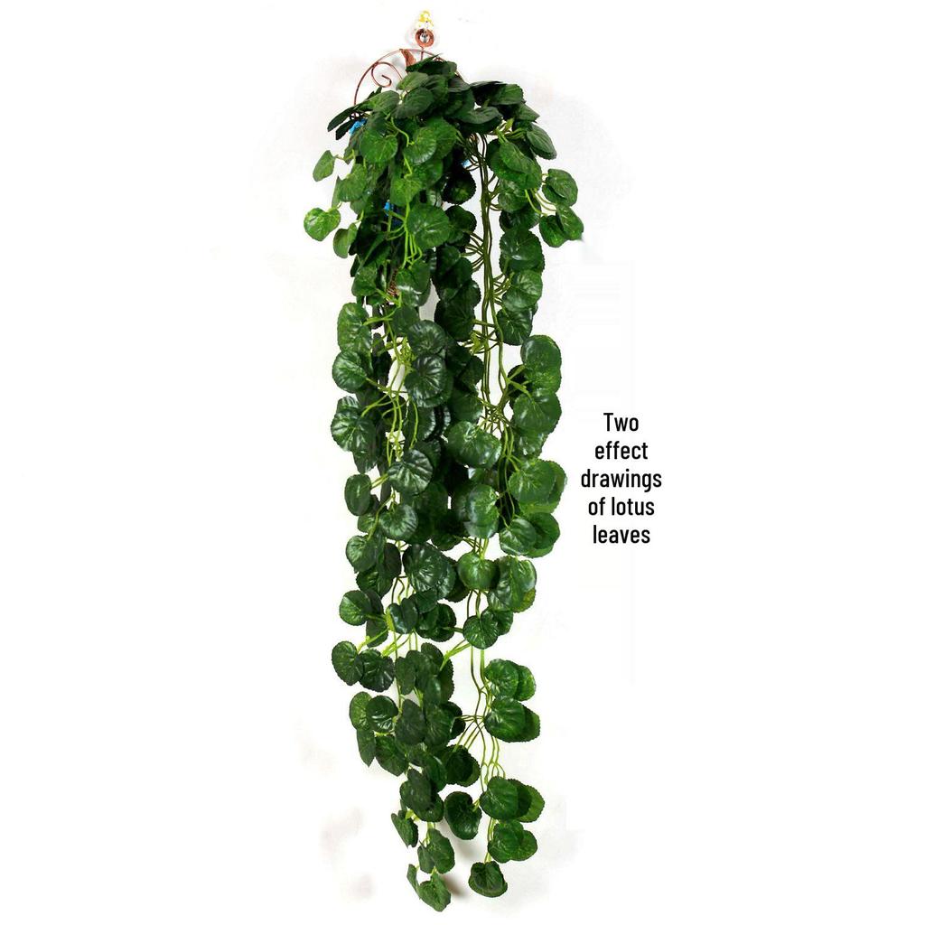 Artificial Pothos Vines: Wall Hanging Green Plants for Living Room Decor