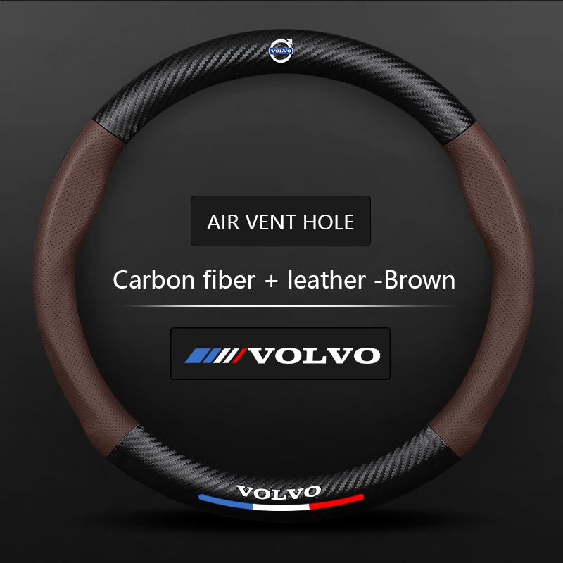 Coprivolante Antiscivolo per Auto da 37-38cm per Volvo XC40 XC60 XC70 XC90 C30 C40 S60 S90 V40 V60 V90 Accessori Interni Auto