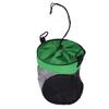 Mesh Clothespin Bag Holder Breathable Hanging Laundry Pin Storage Bag with Drawstring Closure Buckle Oxford Fabric