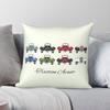 Traction Avant Car Collection Pillowcase Polyester Linen Velvet Pattern Zip Decor Sofa Cushion Case Wholesale