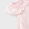 Baby Girl Summer Vest with Lace Collar