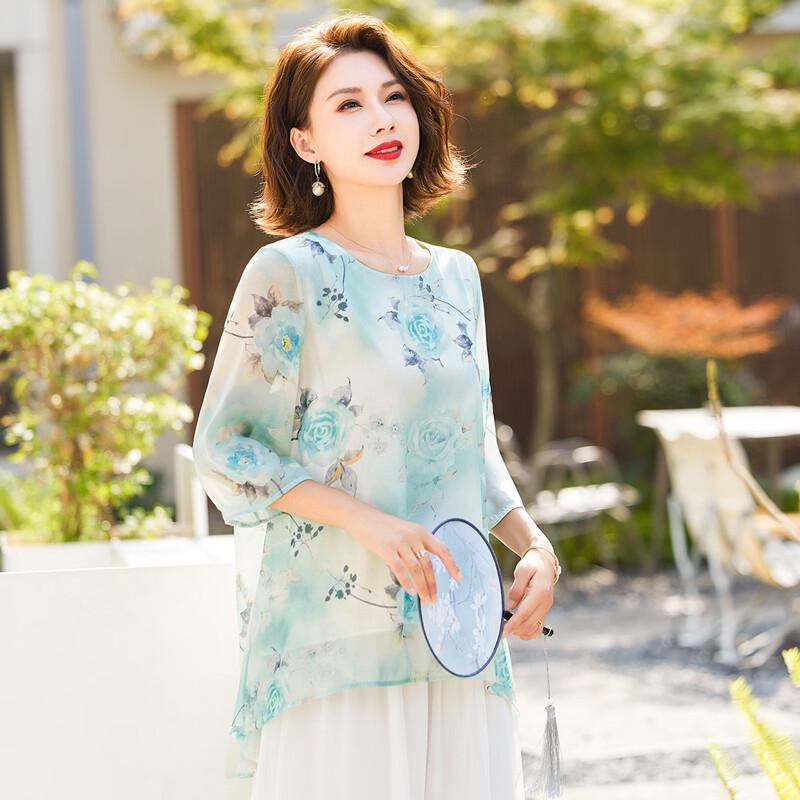 Jianhu Women's Short Sleeve Summer Blouse