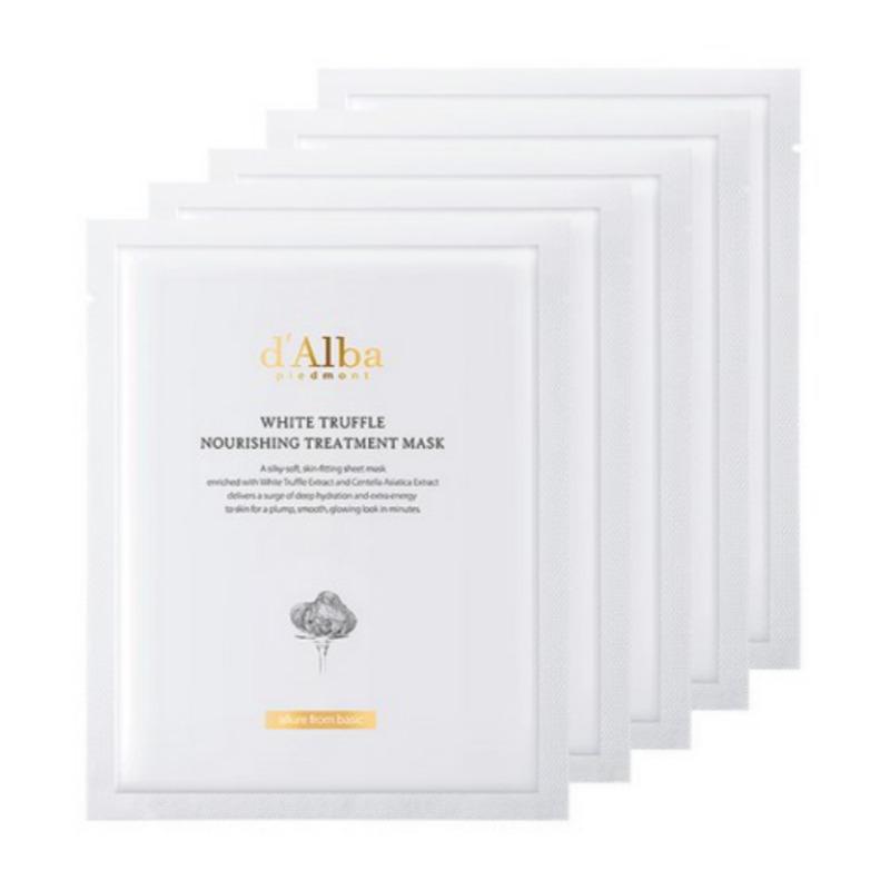 d’Alba White Truffle Nourishing Treatment Mask 25ml × 5 Sheets