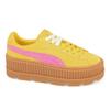 Cleated Creeper Rihanna Fenty Suede Lemon Women's 366268-03