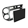 Car DVD Frame Audio Fitting Adaptor Dash Trim Facia Panel 9inch for VW Tiguan 2010-16 Radio Player 16pin Power Cable Canbus
