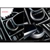 Bivfzz1 2025 W124 W210 HOT 1 Pcs Car Multimedia Buttons Cover Car Badge Emblem Interior Sticker For Mercedes Benz AMG GLC GLE E CLA GLA