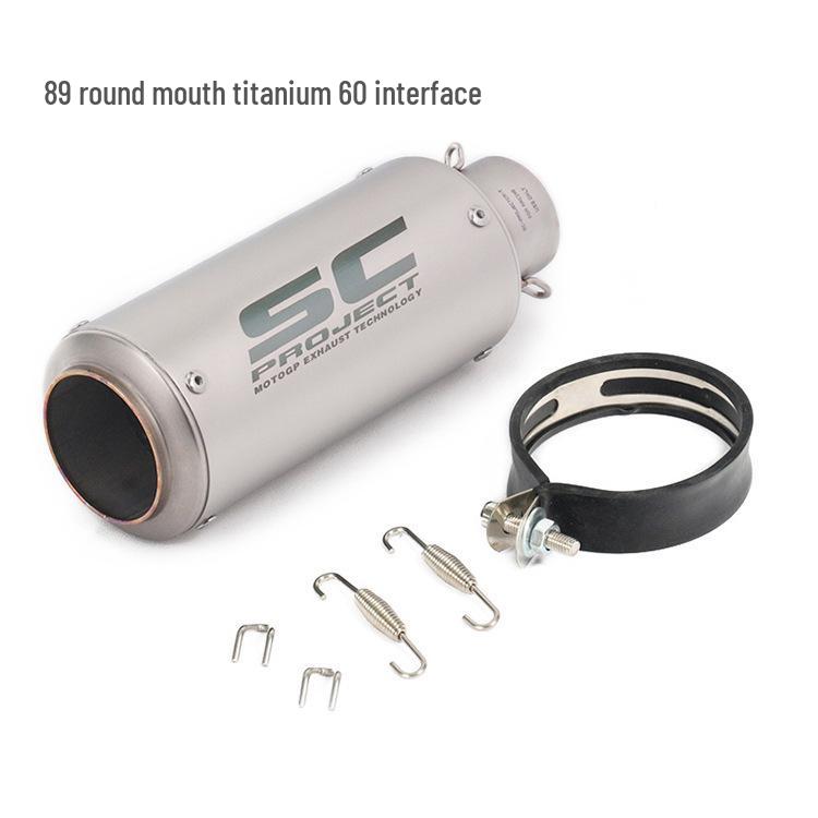 Universal SC Street Motorcycle Exhaust Tailpipe for Yamaha, Kawasaki, Honda