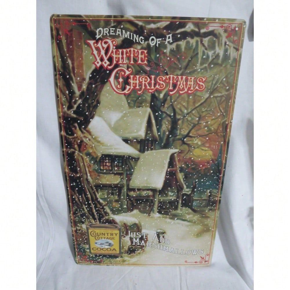 Vintage Metal Tin Sign 20x30cm Retro Wall Art Home Decor