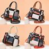 Fashionable Female Handbag With Large Capacity And Inner Zipper Pockets For Daily Carry