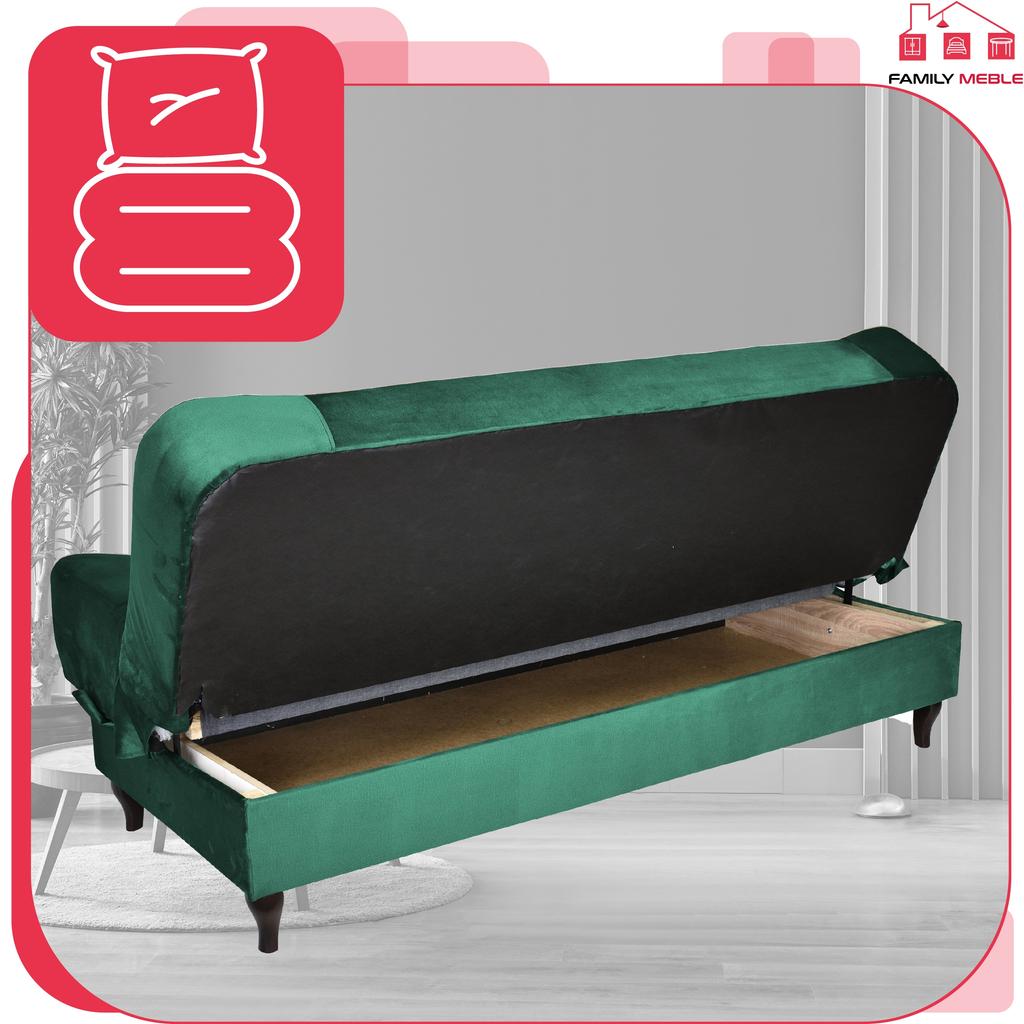 Sofa Sofa Sara Sofa Bed Bonell Bed Family Furniture Green