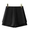 Women's High-Waist A-Line Black Shorts – Spring/Autumn 2025 Collection
