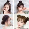 Fluffy Invisible Seamless Bun Natural Hair Decoration New Hair Ring  Girls
