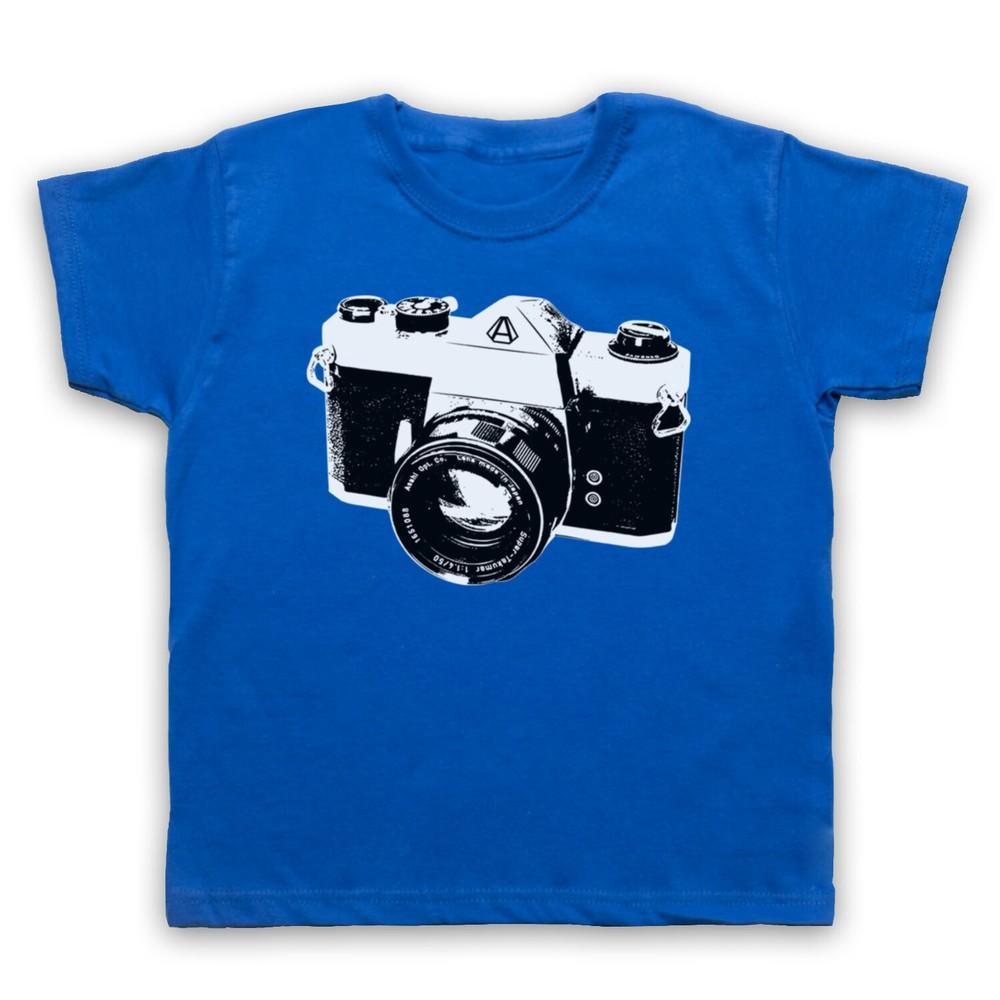 

Vintage Slr Camera Photography Retro Cool Kids Childs T-Shirt 2XL
