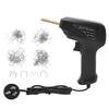 Plastic Welding Machine 50W Hot Stapler Welding Bumper Repair Kit for Car Bumpers with Clamp and 4 Types of Flat Nails