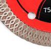Raizi 75mm x 10mm Disc Grinder Saw Wood Cutting Diamond Saw Blade for Metal Cutting Multipurpose Diamond Vacuum Brazed Saw Blades Tile Blades, Stone,