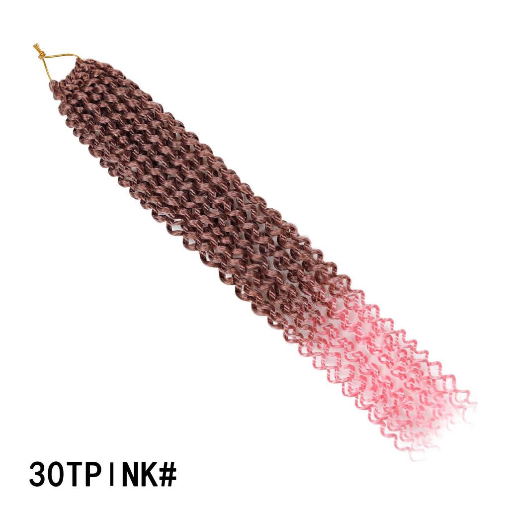 Estensioni per Capelli Crochet Passion Twist Sintetiche Spring Twist Treccia Capelli Stile Afro Riccio Nero Boemo per Donne