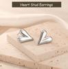 Cazador Stainless Steel Heart Women's Earrings Drop Dangle Earrings Jewelry 2026 Trend Wedding Party Birthday Gift New Wholesale