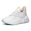 New Anta Cushioning Anti Slip And Wear Resistant Low Top Casual Shoes Women's White Purple 122218871-4