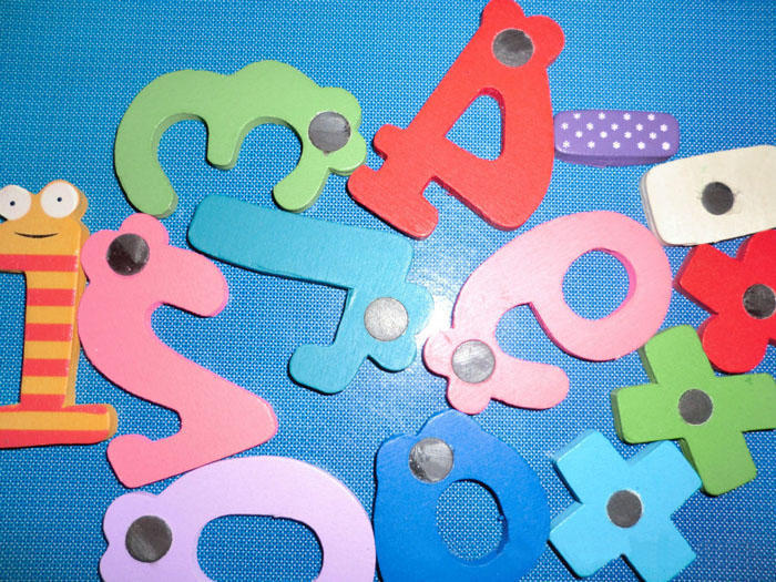 Magnetic Wooden Numbers Math Set Digital Baby Educational Toy