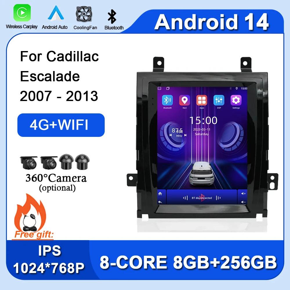 Für Cadillac Escalade 2007 2008 2009 2010 - 2013 Android Autoradio Radio Multimedia Video Player WIFI GPS Carplay Head Unit
