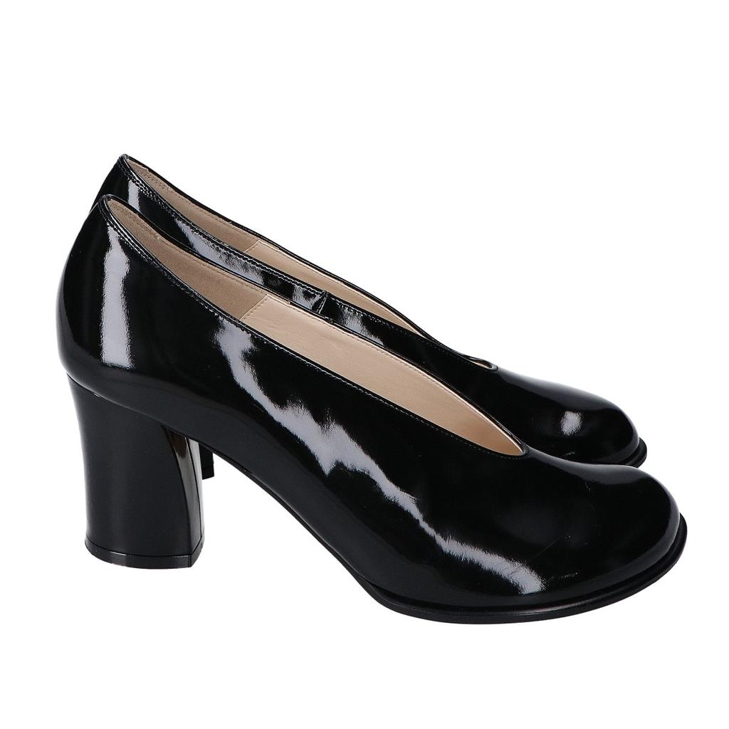 2.718 25-year-old oblique pumps shoes 36 blackUsed