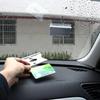 Auto-Kartenhülle, Parkschein-Clip, Auto-Verschluss, Karten-/Rechnungshalter, Halterung, Verschluss, Organizer, Windschutzscheiben-Aufkleber, Home-Office