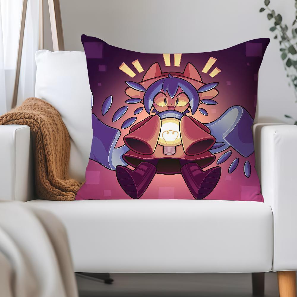 Cute Game O-Oneshot Niko Pillow Case Applicable Space For Guest Rooms Interiors Cars Office House Decoration
