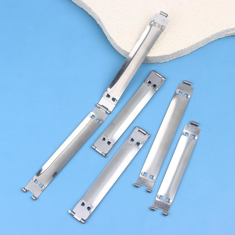 DIY Metal Kiss Clasp Lock Internal Flex Frame 10Pcs for Coin Purse Hinges Handmade Craft Bag Making Accessories
