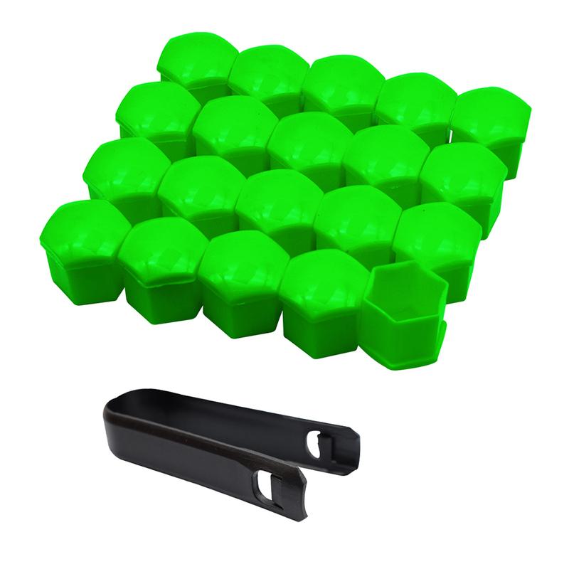 20Pcs 17/19/21mm Caps for Bolts Wheel Bolts Plugs Caps Anti-Rust Screws Cover Wheel Nuts Cap Decoration Styling Car Accessories