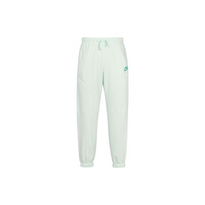 Pantalones Casuales de Punto con Puño Nike Air Fleece para Mujer Color Verde DM6062-394