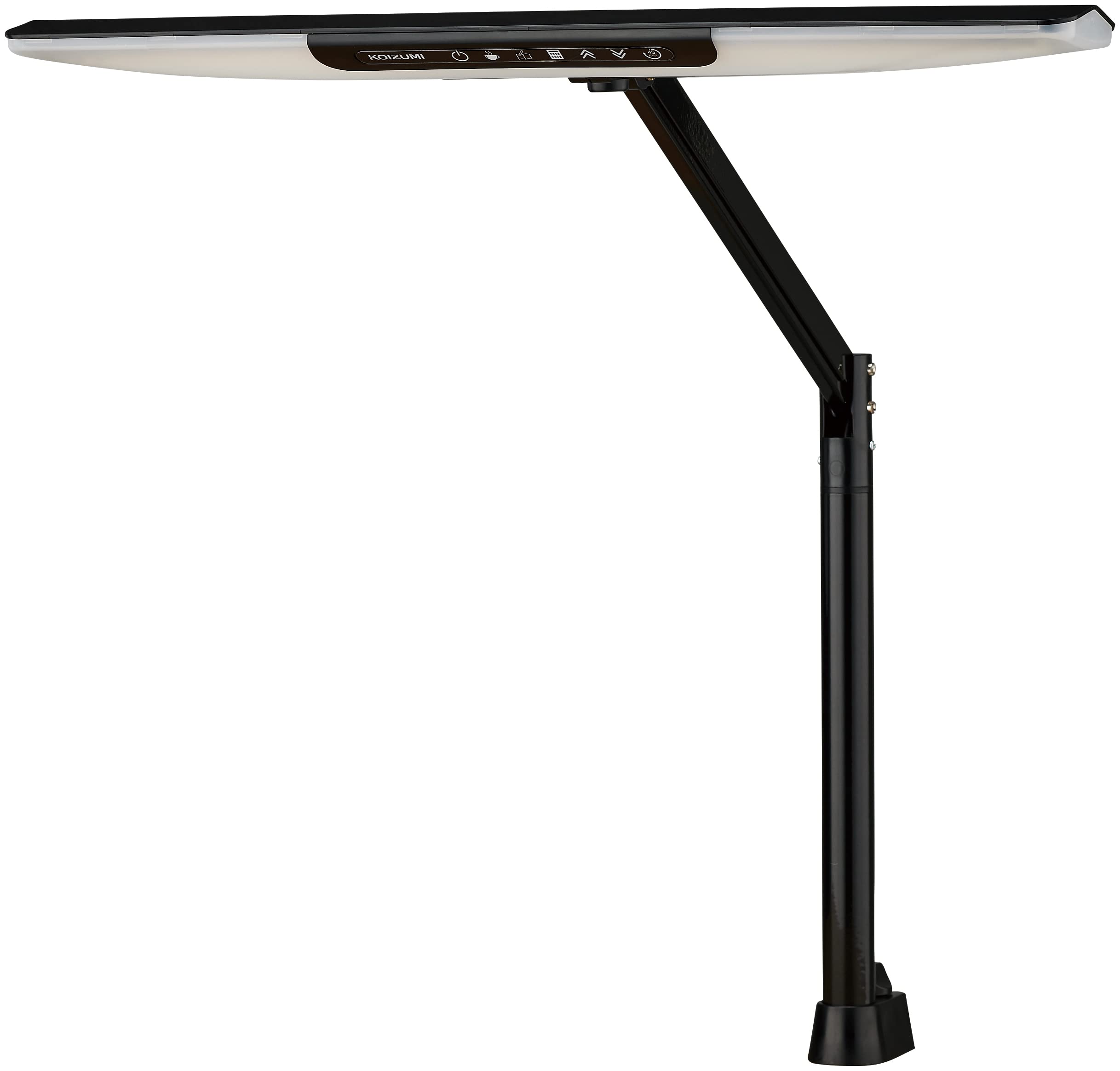 

Koizumi Furniture KOIZUMI (Study Desk) LED Light, High Color Rendering, Eye-Friendly, Clamp-On LED Desk Light, Black, ECL-112