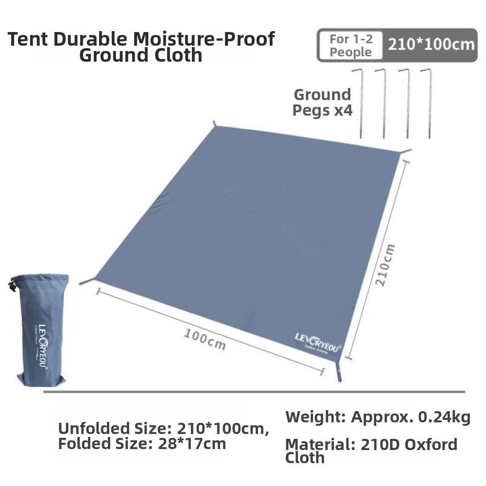 Odporny na ścieranie Wodoodporny Podkład pod namiot Zagęszczona tkanina Oxford Plażowy tarp