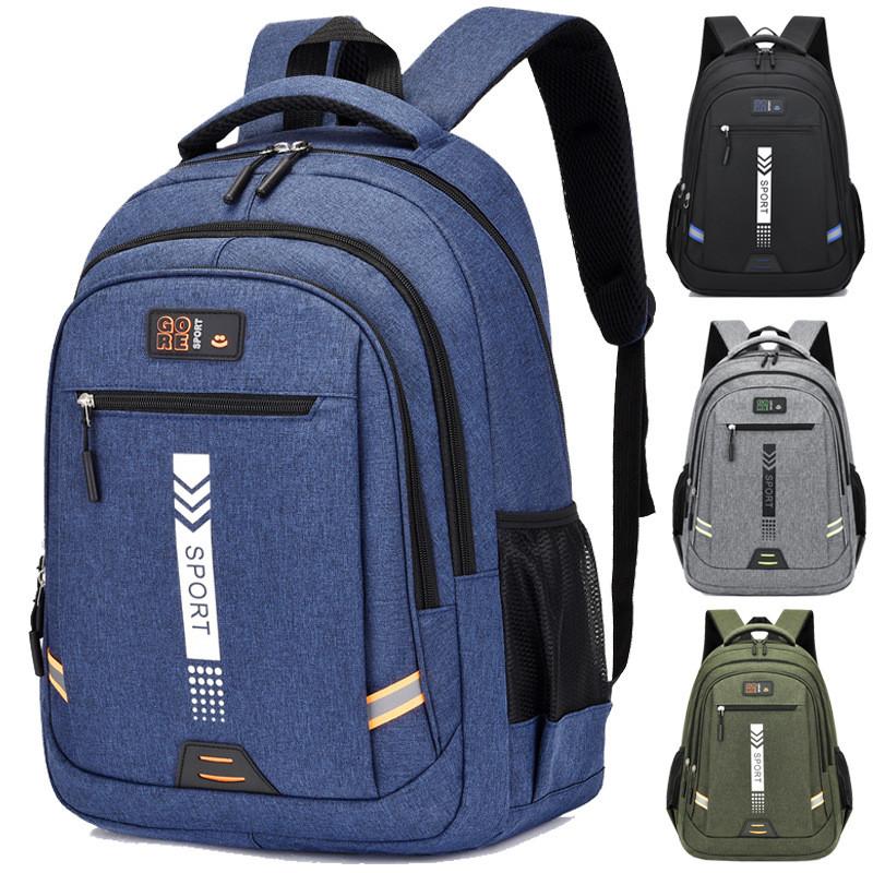 Multifunctional School Backpack Withletter Embossing Design For Use Daily