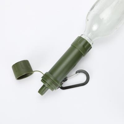Kits de Canudos com Filtro de Água para Camping em ABS Sistema de Filtração Purificador de Água Profissional Ferramentas de Sobrevivência de Emergência ao Ar Livre