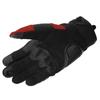 KOMINE Motorcycle Gloves Protect Winter Gloves Hannibal Black Red L GK-8184