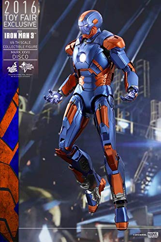[Movie Masterpiece] "Iron Man 3" 1/6 Scale Figure Iron Man Mark 27 (Disco) Toy Sapiens Exclusive