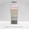 Morandi Color Transparent Sticky Notes - Cute Colorful PET Index Stickers for Marking and Memo.
