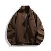 American Retro Simple Jacket - Trendy Loose Casual Top for Couples, Spring & Autumn
