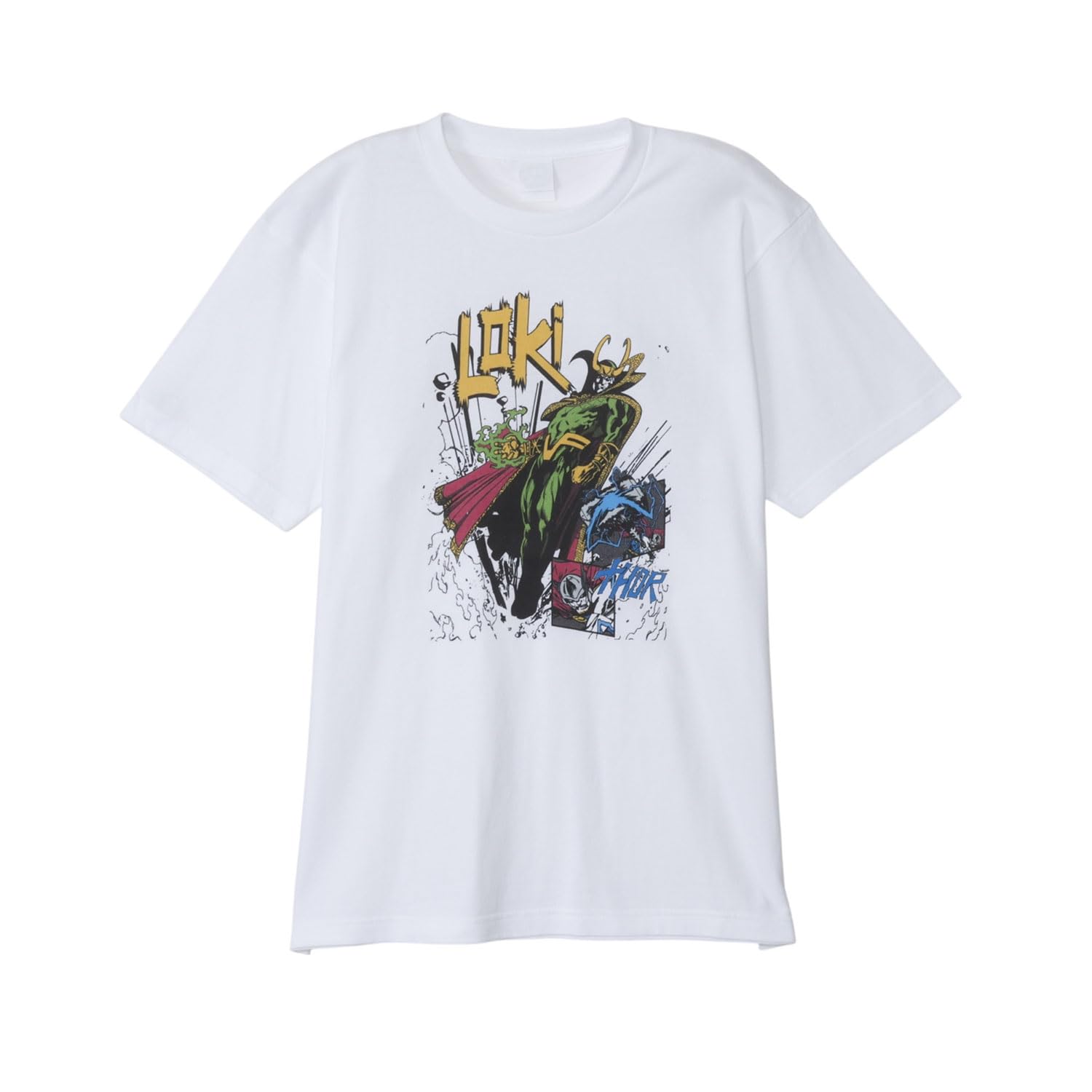 

Small Planet Marvel 50 Design T-Shirt 15/Loki/Comic, Size L, White