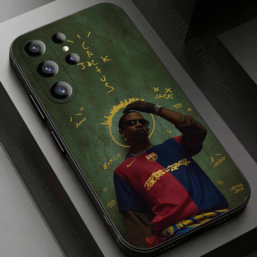 

T-Travis S-ScottS Singer Phone Case For Samsung Galaxy S26,25,24,23,22,21,20Plus Ultra Samsung S23plus5G